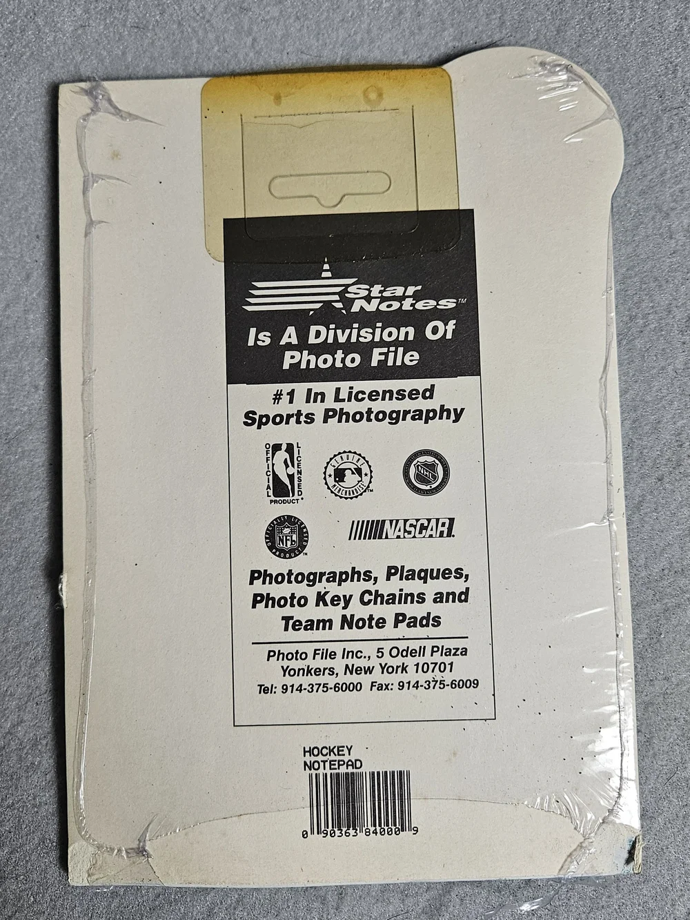 Vintage 90s NHL Mighty Ducks Star Notes Notepads 4 Pack
